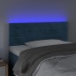 Testiera a LED Blu scuro 90x5x78/88 cm in Tessuto Testiera a LED Blu scuro 90x5x78/88 cm in Tessuto