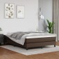 Materasso a Molle Marrone 140x190x20 cm in Similpelle Materasso a Molle Marrone 140x190x20 cm in Similpelle