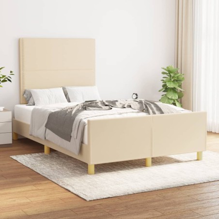 Giroletto senza Materasso Crema 120x200 cm Tessuto