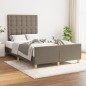 Giroletto senza Materasso Tortora 120x200 cm Tessuto Giroletto senza Materasso Tortora 120x200 cm Tessuto