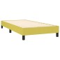 Giroletto a Molle con Materasso Verde 100x200 cm in Tessuto