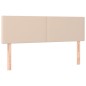 Giroletto a Molle con Materasso Cappuccino 140x200cm Similpelle