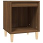 Comodino Rovere Marrone 40x35x50 cm
