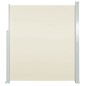 vidaXL Tendalino Laterale per Patio Terrazzo 160 x 300 cm Crema vidaXL Tendalino Laterale per Patio Terrazzo 160 x 300 cm Crema