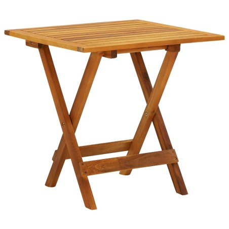 vidaXL Tavolo da Bistrot 46x46x47 cm in Legno Massello di Acacia 