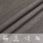 vidaXL Parasole a vela HDPE quadrato 3,6x3,6 m antracite vidaXL Parasole a vela HDPE quadrato 3,6x3,6 m antracite