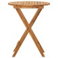 vidaXL Set da Bistrot 3 pz Pieghevole in Legno Massello di Acacia vidaXL Set da Bistrot 3 pz Pieghevole in Legno Massello di Acacia