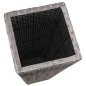 vidaXL Letti Rialzati da Giardino 3 pz in Polyrattan Grigio vidaXL Letti Rialzati da Giardino 3 pz in Polyrattan Grigio