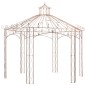 vidaXL Padiglione da Giardino Marrone Anticato 4 m in Ferro vidaXL Padiglione da Giardino Marrone Anticato 4 m in Ferro