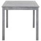 vidaXL Set da Pranzo da Giardino 5 pz Grigio Legno Massello di Acacia