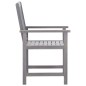 vidaXL Set da Pranzo da Giardino 5 pz Grigio Legno Massello di Acacia