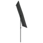 vidaXL Ombrellone da Giardino con Palo in Alluminio 2x1,5 m Antracite vidaXL Ombrellone da Giardino con Palo in Alluminio 2x1,5 m Antracite