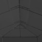 vidaXL Gazebo con Tende 600x298x270 cm Antracite