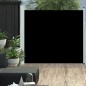 vidaXL Tenda Laterale Retrattile per Patio 170x300 cm Nera vidaXL Tenda Laterale Retrattile per Patio 170x300 cm Nera