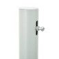 vidaXL Tenda Laterale Retrattile per Patio 120x500 cm Rossa
