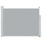 vidaXL Tenda Laterale Retrattile per Patio 140x500 cm Grigia vidaXL Tenda Laterale Retrattile per Patio 140x500 cm Grigia