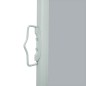 vidaXL Tenda Laterale Retrattile per Patio 140x500 cm Grigia vidaXL Tenda Laterale Retrattile per Patio 140x500 cm Grigia