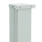 vidaXL Tenda Laterale Retrattile per Patio 140x500 cm Grigia vidaXL Tenda Laterale Retrattile per Patio 140x500 cm Grigia