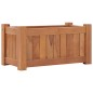 vidaXL Letto Rialzato 50x25x25 cm in Legno Massello di Teak