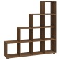 Libreria a Scala Rovere Marrone 142 cm in Legno Multistrato Libreria a Scala Rovere Marrone 142 cm in Legno Multistrato