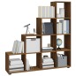 Libreria a Scala Rovere Marrone 142 cm in Legno Multistrato Libreria a Scala Rovere Marrone 142 cm in Legno Multistrato