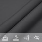 vidaXL Parasole a Vela Oxford Triangolare 4x4x5,8 m Antracite vidaXL Parasole a Vela Oxford Triangolare 4x4x5,8 m Antracite