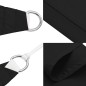 vidaXL Parasole a Vela Oxford Rettangolare 4x7 m Nero vidaXL Parasole a Vela Oxford Rettangolare 4x7 m Nero