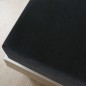 vidaXL Lenzuola con Angoli Jersey 2pz Nero 180x200 cm Cotone vidaXL Lenzuola con Angoli Jersey 2pz Nero 180x200 cm Cotone