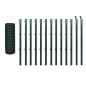 vidaXL Recinzione Euro in Acciaio 25x1,2 m Verde vidaXL Recinzione Euro in Acciaio 25x1,2 m Verde