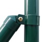 vidaXL Recinzione Euro in Acciaio 25x1,2 m Verde vidaXL Recinzione Euro in Acciaio 25x1,2 m Verde