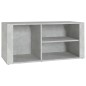 Scarpiera Grigio Cemento 100x35x45 cm in Legno Multistrato Scarpiera Grigio Cemento 100x35x45 cm in Legno Multistrato