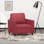 vidaXL Poltrona Rosso Vino 60 cm in Similpelle vidaXL Poltrona Rosso Vino 60 cm in Similpelle