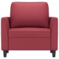 vidaXL Poltrona Rosso Vino 60 cm in Similpelle vidaXL Poltrona Rosso Vino 60 cm in Similpelle