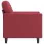 vidaXL Poltrona Rosso Vino 60 cm in Similpelle vidaXL Poltrona Rosso Vino 60 cm in Similpelle