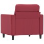 vidaXL Poltrona Rosso Vino 60 cm in Similpelle vidaXL Poltrona Rosso Vino 60 cm in Similpelle
