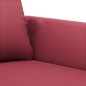 vidaXL Poltrona Rosso Vino 60 cm in Similpelle vidaXL Poltrona Rosso Vino 60 cm in Similpelle