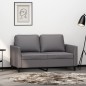 vidaXL Divano a 2 Posti Grigio 120 cm in Similpelle vidaXL Divano a 2 Posti Grigio 120 cm in Similpelle