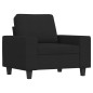 vidaXL Poltrona Nera 60 cm in Tessuto vidaXL Poltrona Nera 60 cm in Tessuto