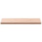 vidaXL Piano Bagno 100x50x4 cm in Legno Massello di Faggio vidaXL Piano Bagno 100x50x4 cm in Legno Massello di Faggio