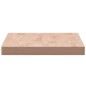 vidaXL Piano Bagno 100x50x4 cm in Legno Massello di Faggio vidaXL Piano Bagno 100x50x4 cm in Legno Massello di Faggio