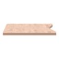 vidaXL Piano per Scrivania 110x(50-55)x2,5 cm Legno Massello di Faggio vidaXL Piano per Scrivania 110x(50-55)x2,5 cm Legno Massello di Faggio
