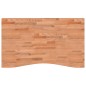 vidaXL Piano per Scrivania 100x(55-60)x2,5 cm Legno Massello di Faggio vidaXL Piano per Scrivania 100x(55-60)x2,5 cm Legno Massello di Faggio