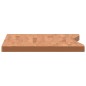 vidaXL Piano per Scrivania 100x(55-60)x4 cm Legno Massello di Faggio vidaXL Piano per Scrivania 100x(55-60)x4 cm Legno Massello di Faggio