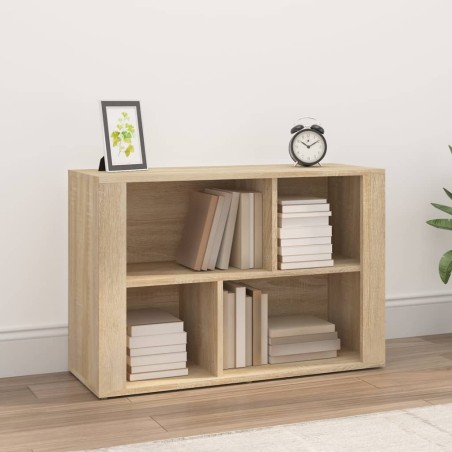 Credenza Rovere Sonoma 80x30x54 cm in Legno Multistrato