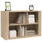 Credenza Rovere Sonoma 80x30x54 cm in Legno Multistrato Credenza Rovere Sonoma 80x30x54 cm in Legno Multistrato