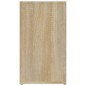 Credenza Rovere Sonoma 80x30x54 cm in Legno Multistrato Credenza Rovere Sonoma 80x30x54 cm in Legno Multistrato