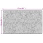 vidaXL Tappeto Lavabile Beige 120x170 cm Antiscivolo