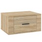 Comodini a Muro 2 pz Rovere Sonoma 50x36x25 cm Comodini a Muro 2 pz Rovere Sonoma 50x36x25 cm