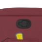 vidaXL Poltrona Massaggiante Reclinabile Rosso vino in Similpelle