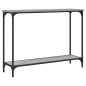 vidaXL Tavolino Consolle Grigio Sonoma 101x30,5x75cm Legno Multistrato vidaXL Tavolino Consolle Grigio Sonoma 101x30,5x75cm Legno Multistrato